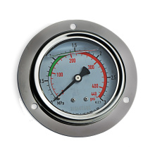 stainless steel bourdon liquid filled pressure gauge